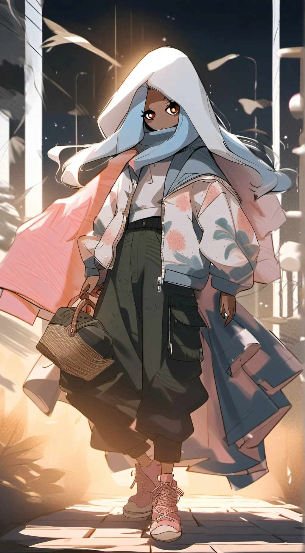 ai character: Harmony (P) background