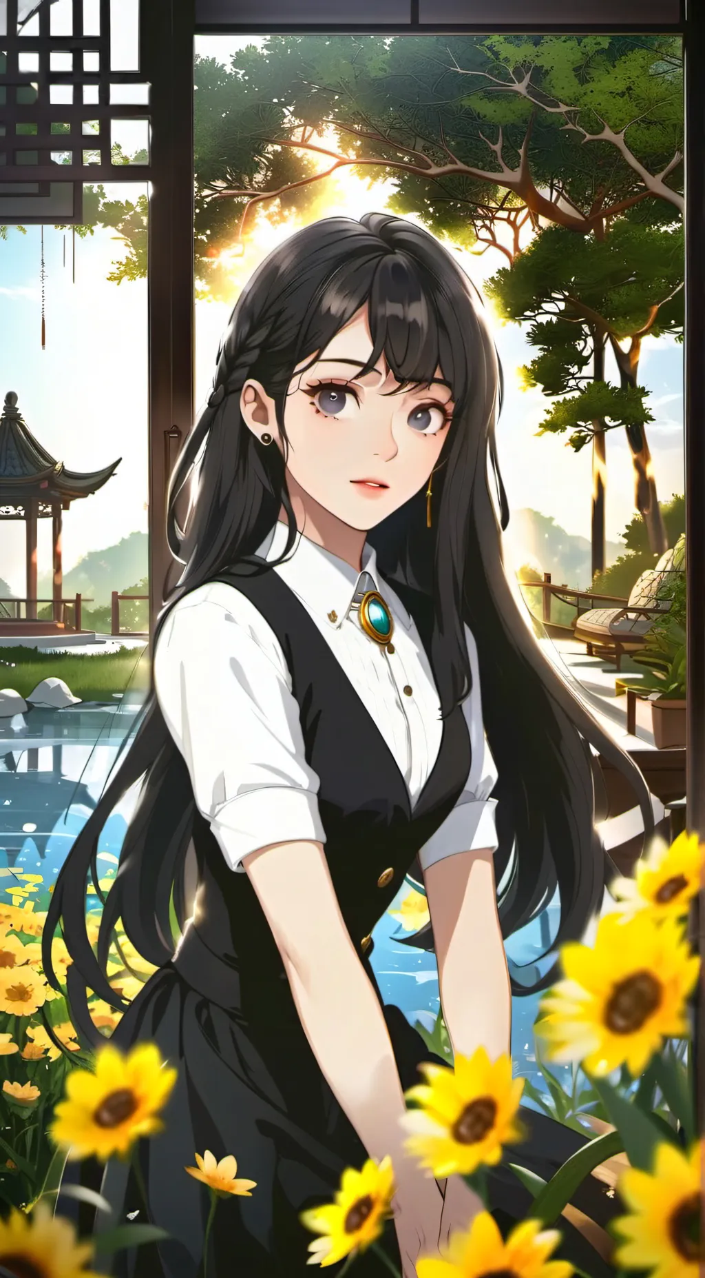 ai character: Mia background