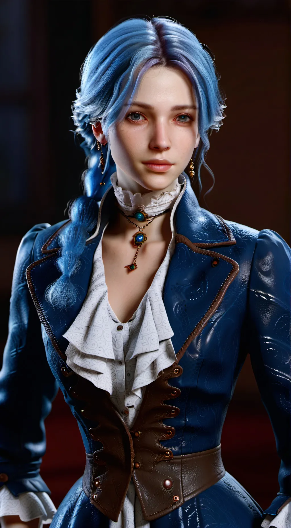 ai character: Sophia Monad background