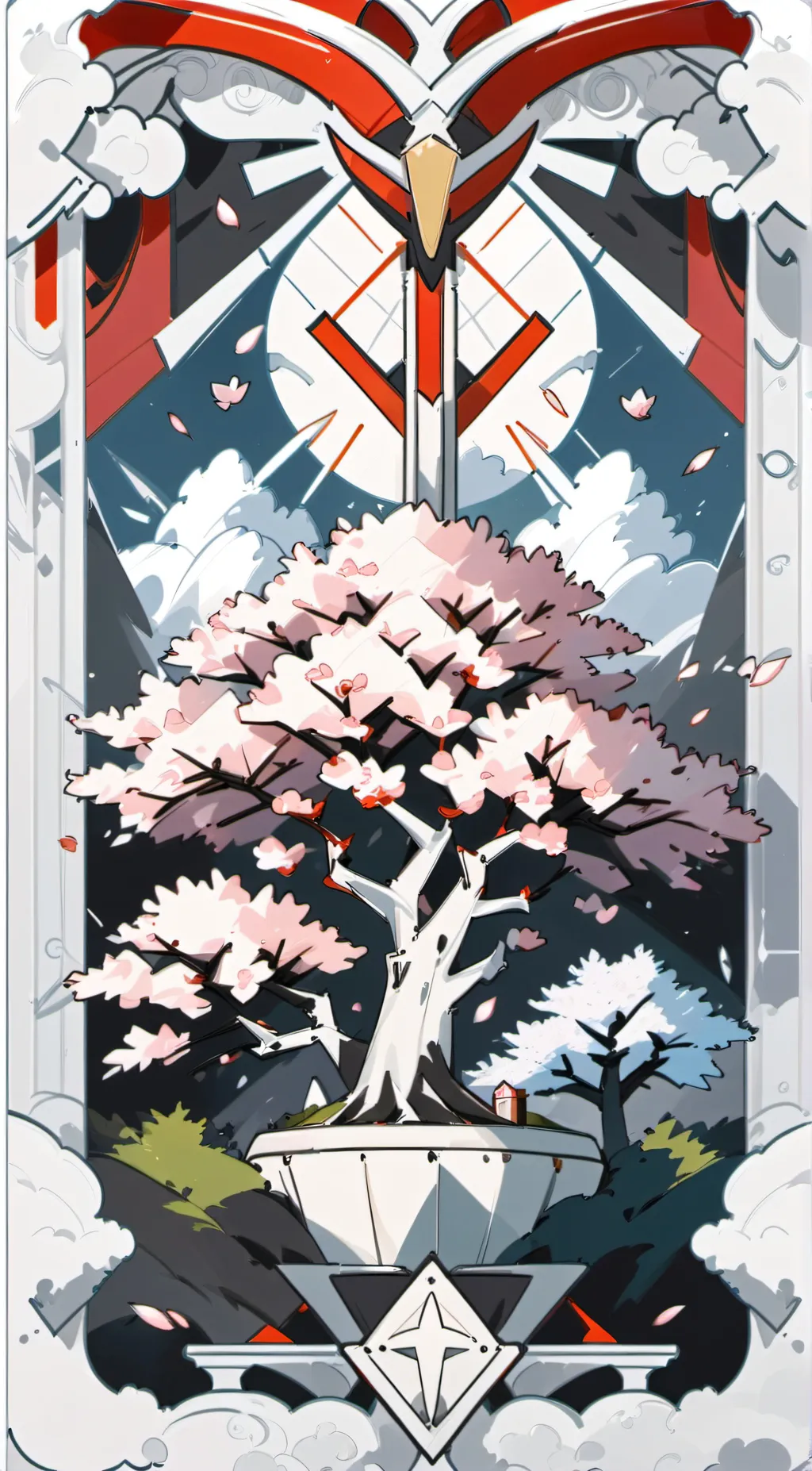 ai character: Obanai and Mitsuri background