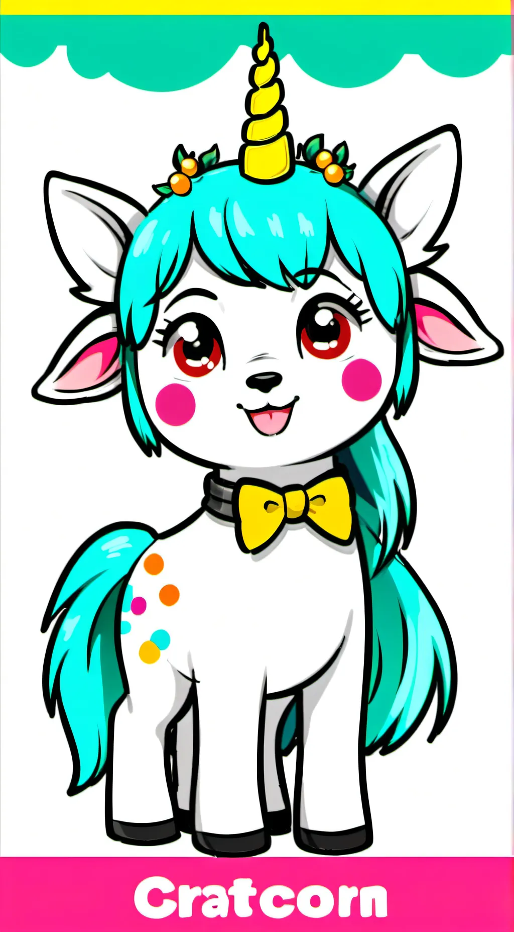 ai character: CraftyCorn  background