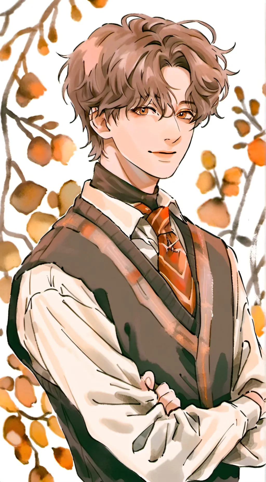 ai character: Fred Weasley  background