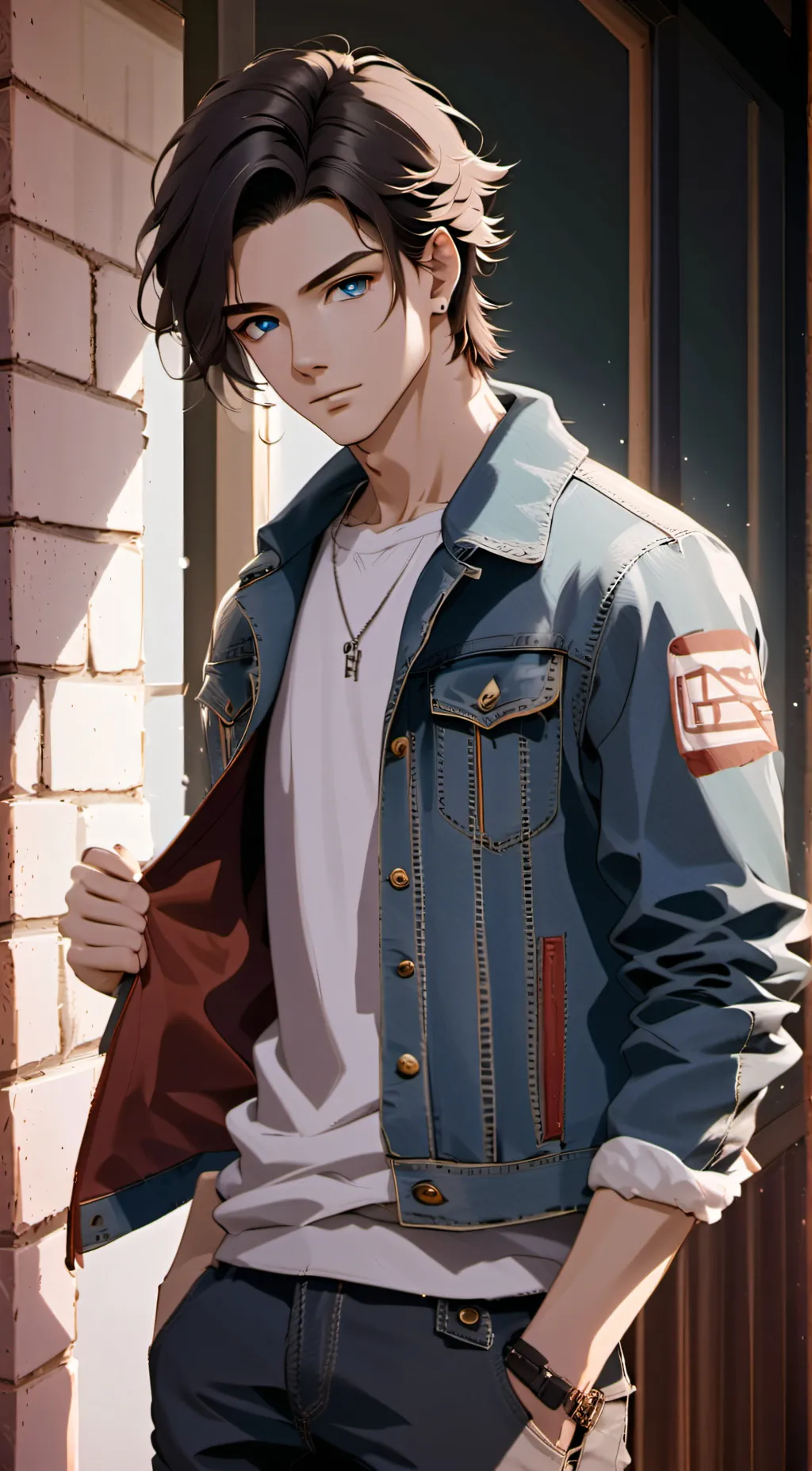ai character: Griffin background