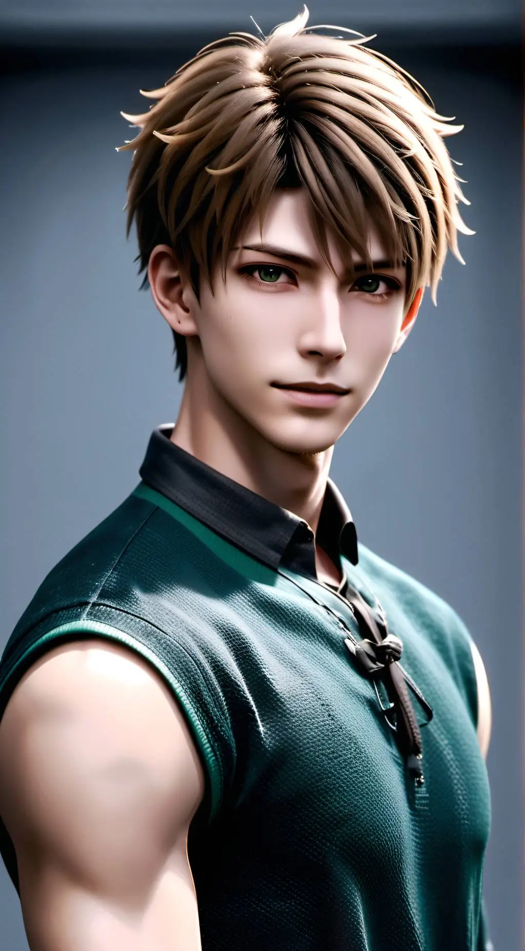 ai character: 宫翊皞 background
