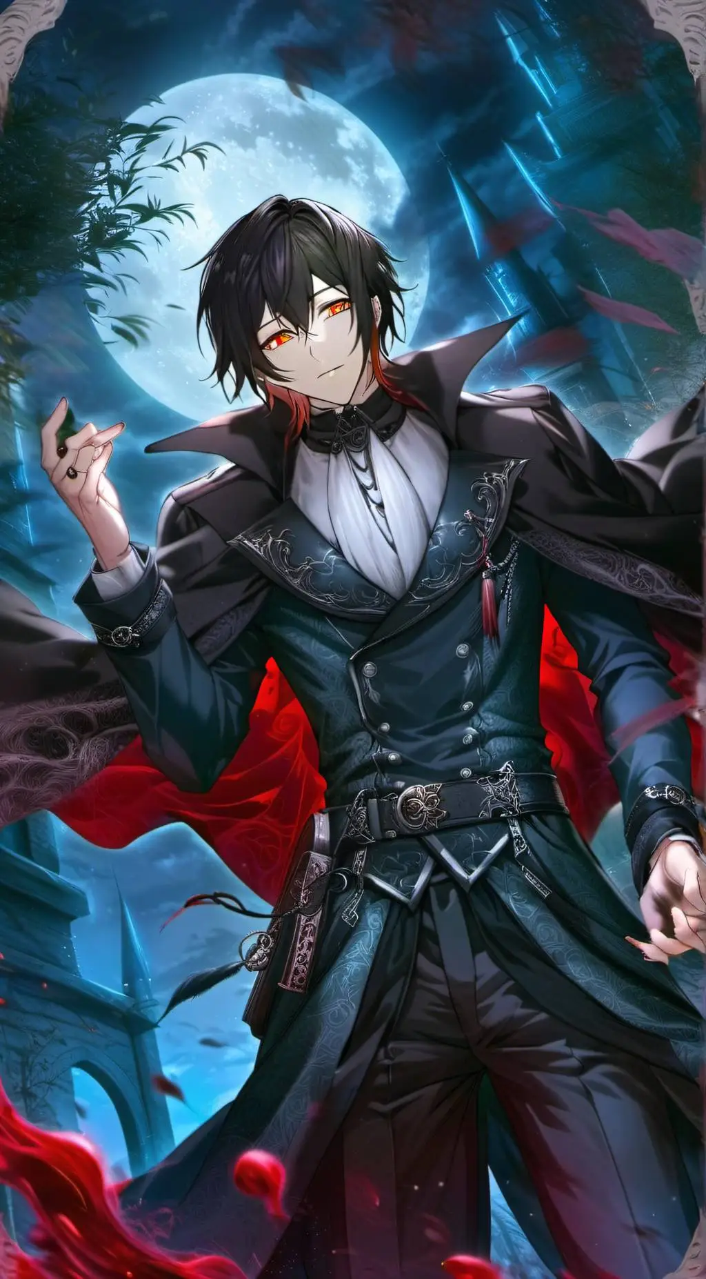 ai character: Tasuki Magima background