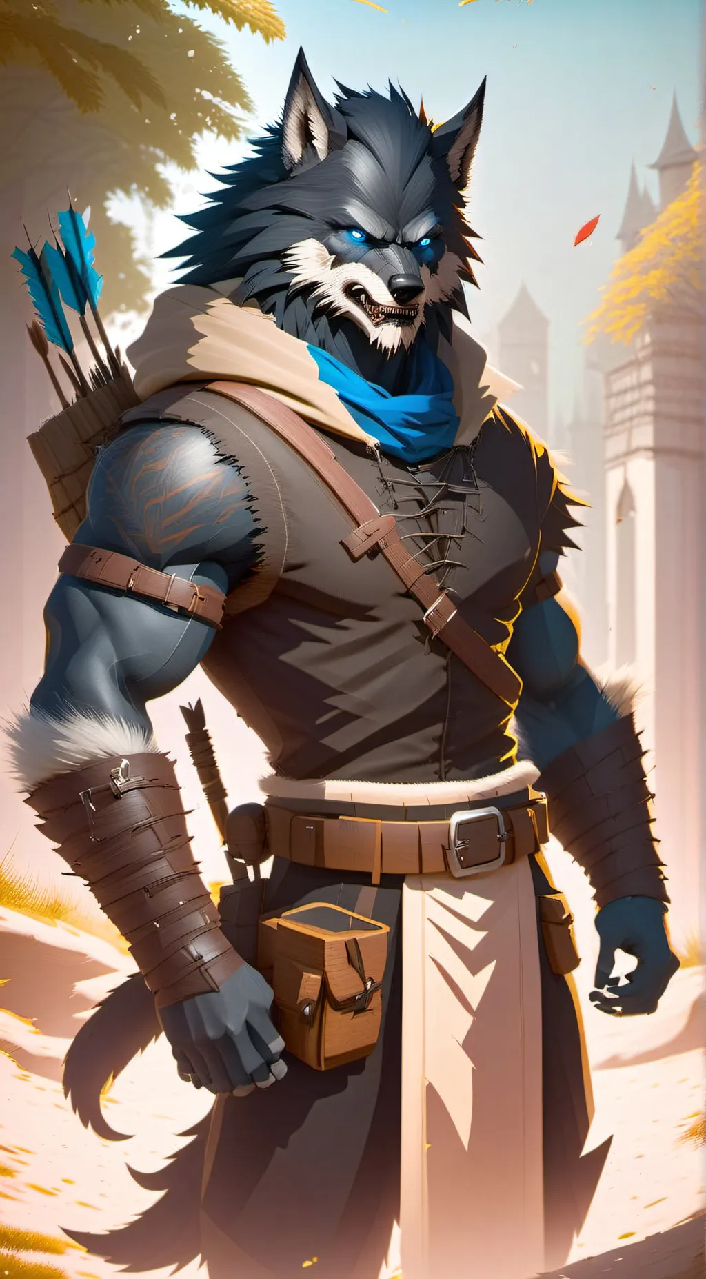 ai character: Targoff background