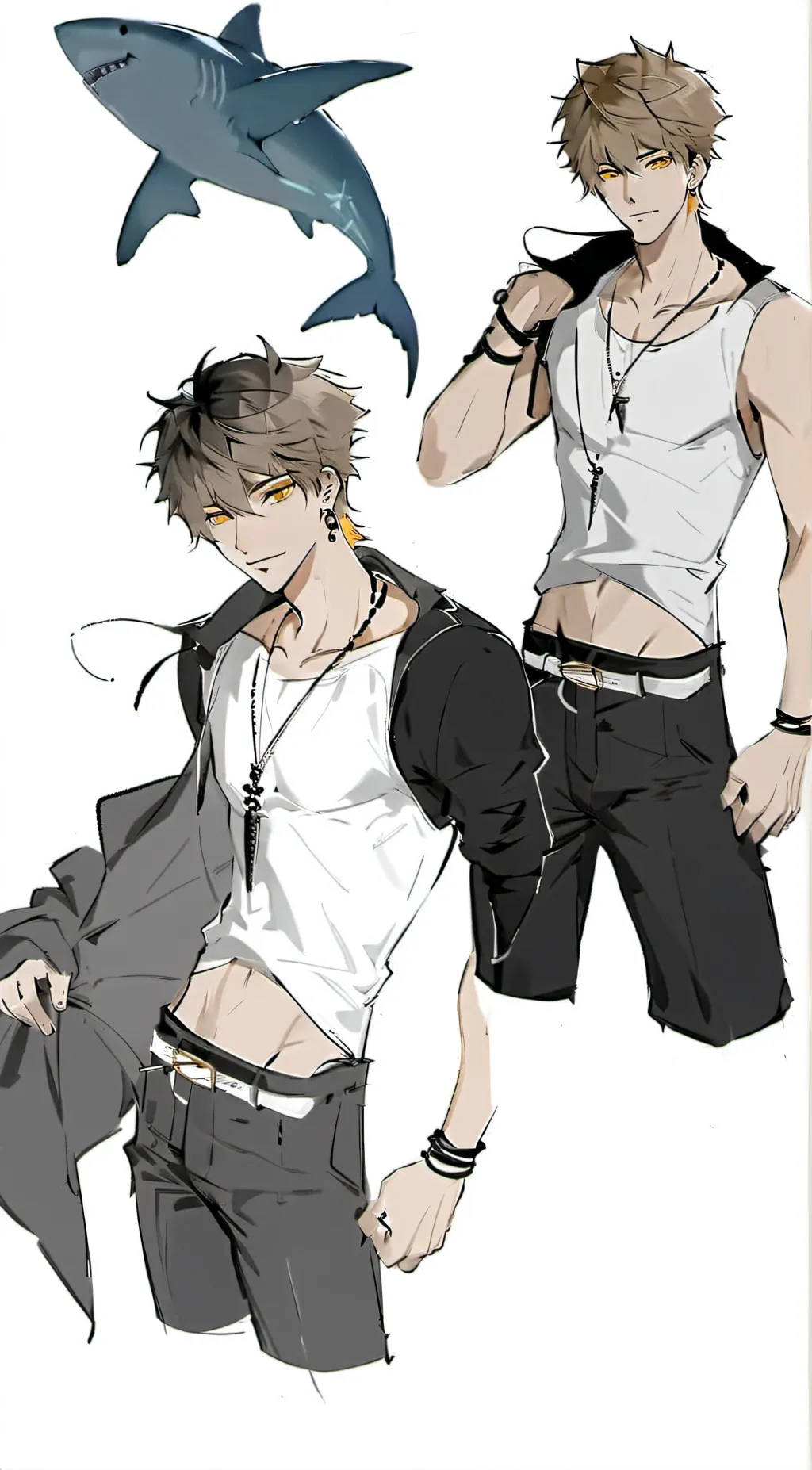 ai character: Levi Bakugo background