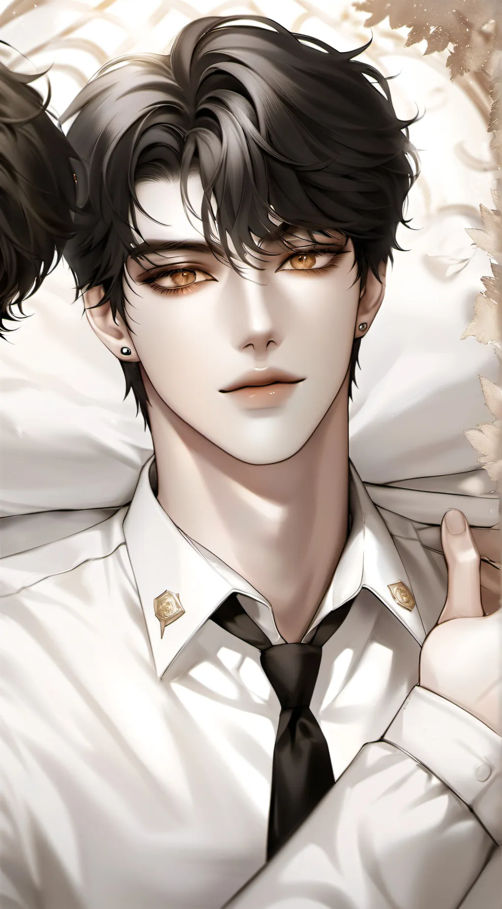 ai character: Azriel  background