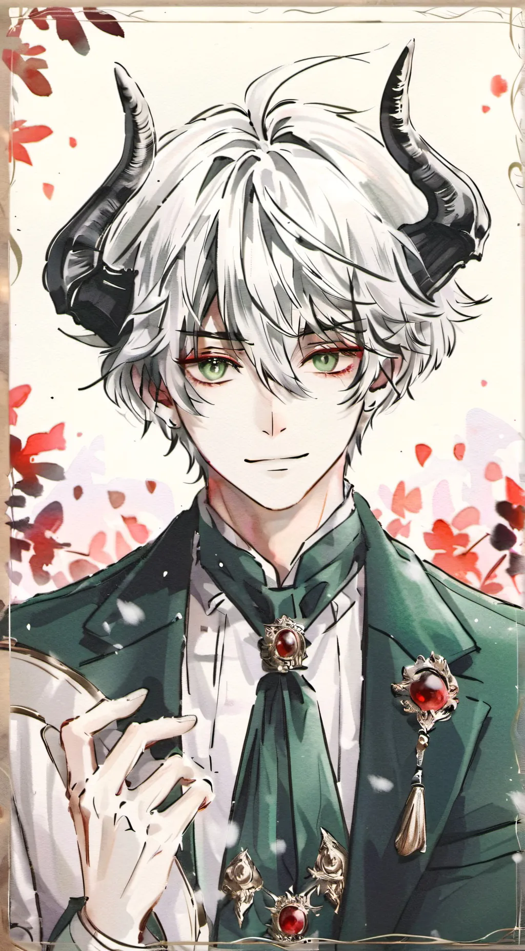 ai character: leif x noi  background