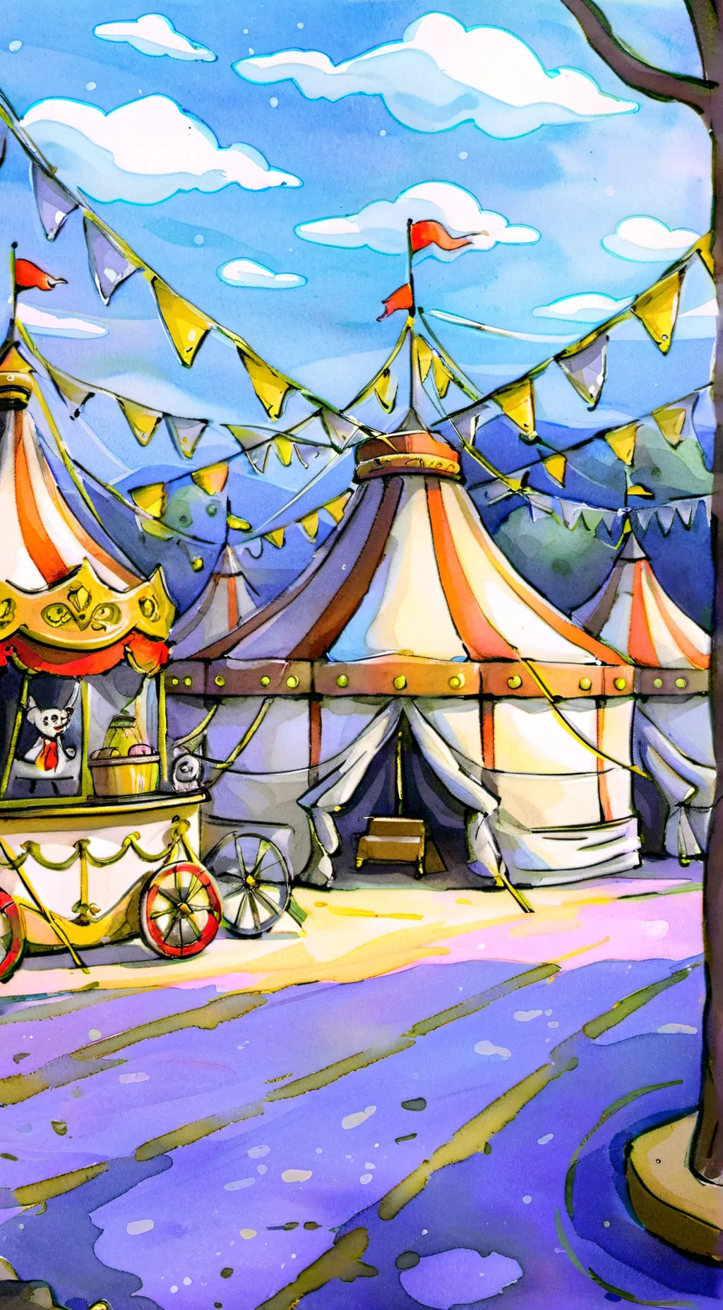 ai character: TADC background