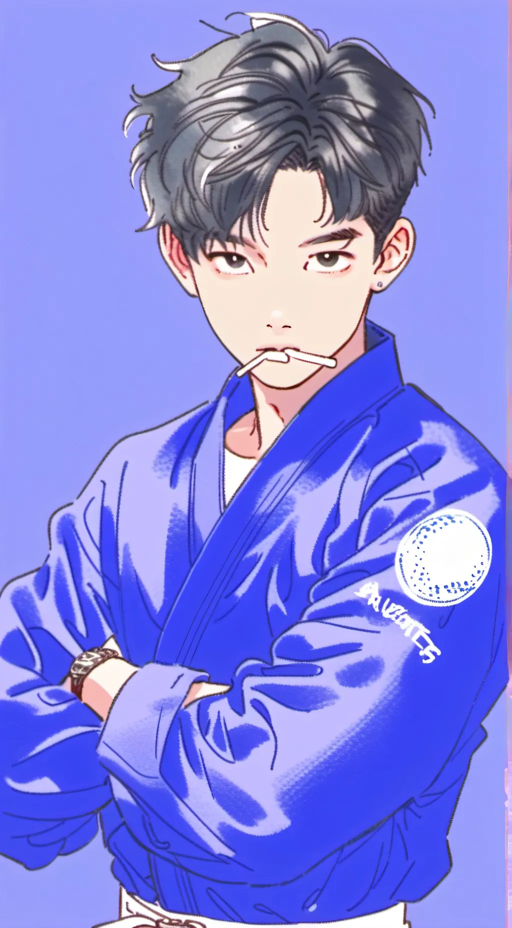 ai character: ken background