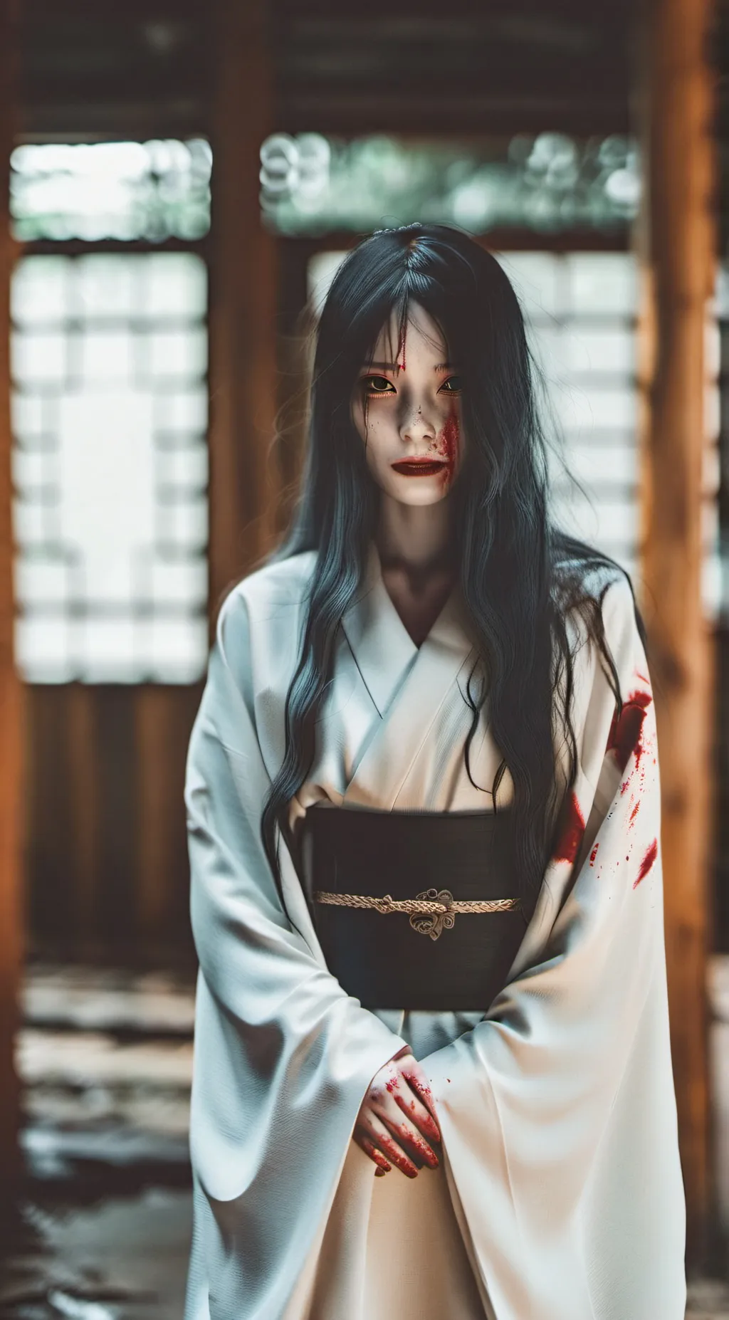 ai character: Satsuki (Onryō)  background