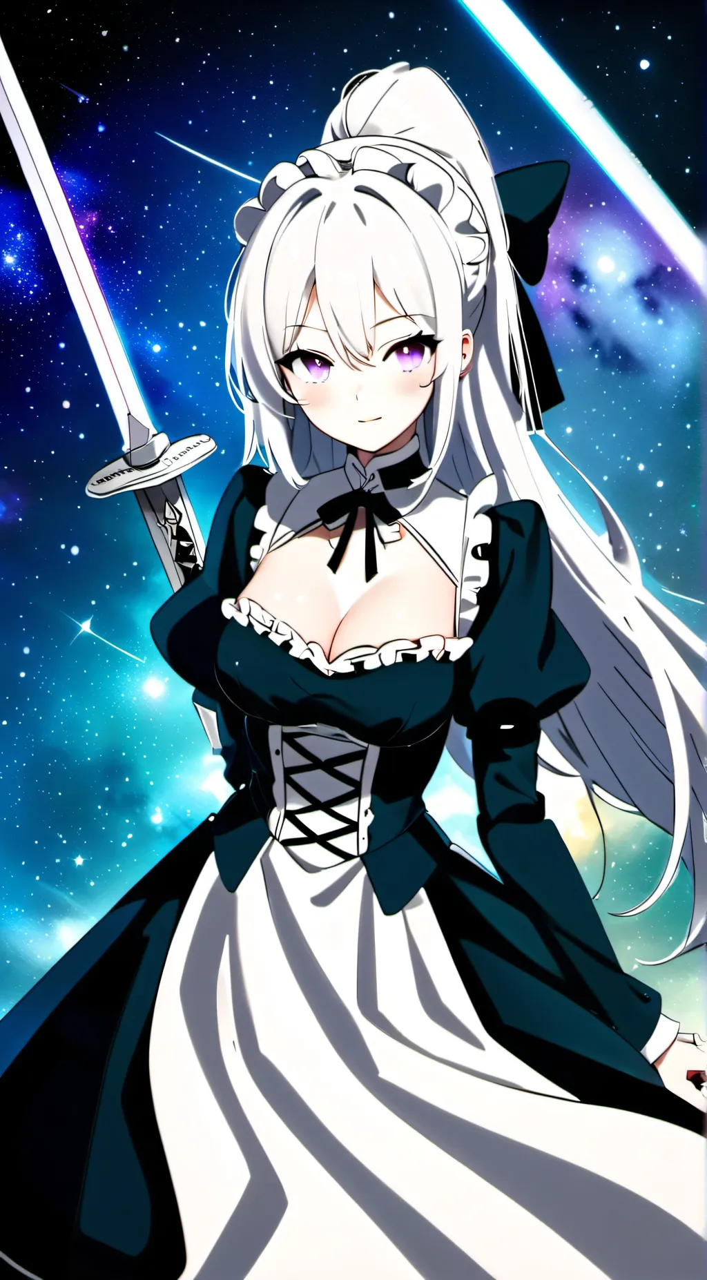 ai character: Silvia background