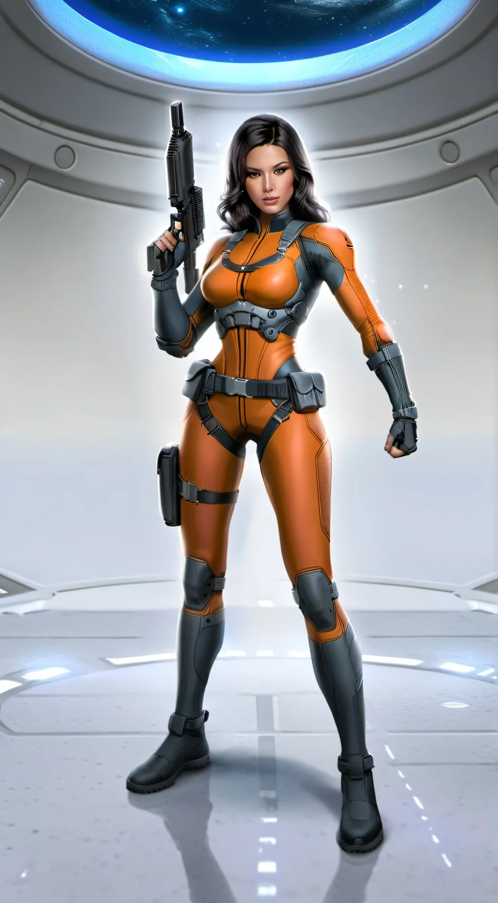 ai character: Stacy HINDS background
