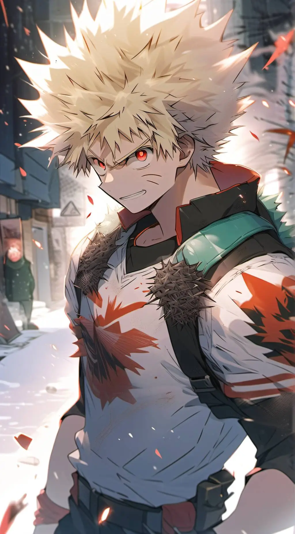 ai character: Bakugo background