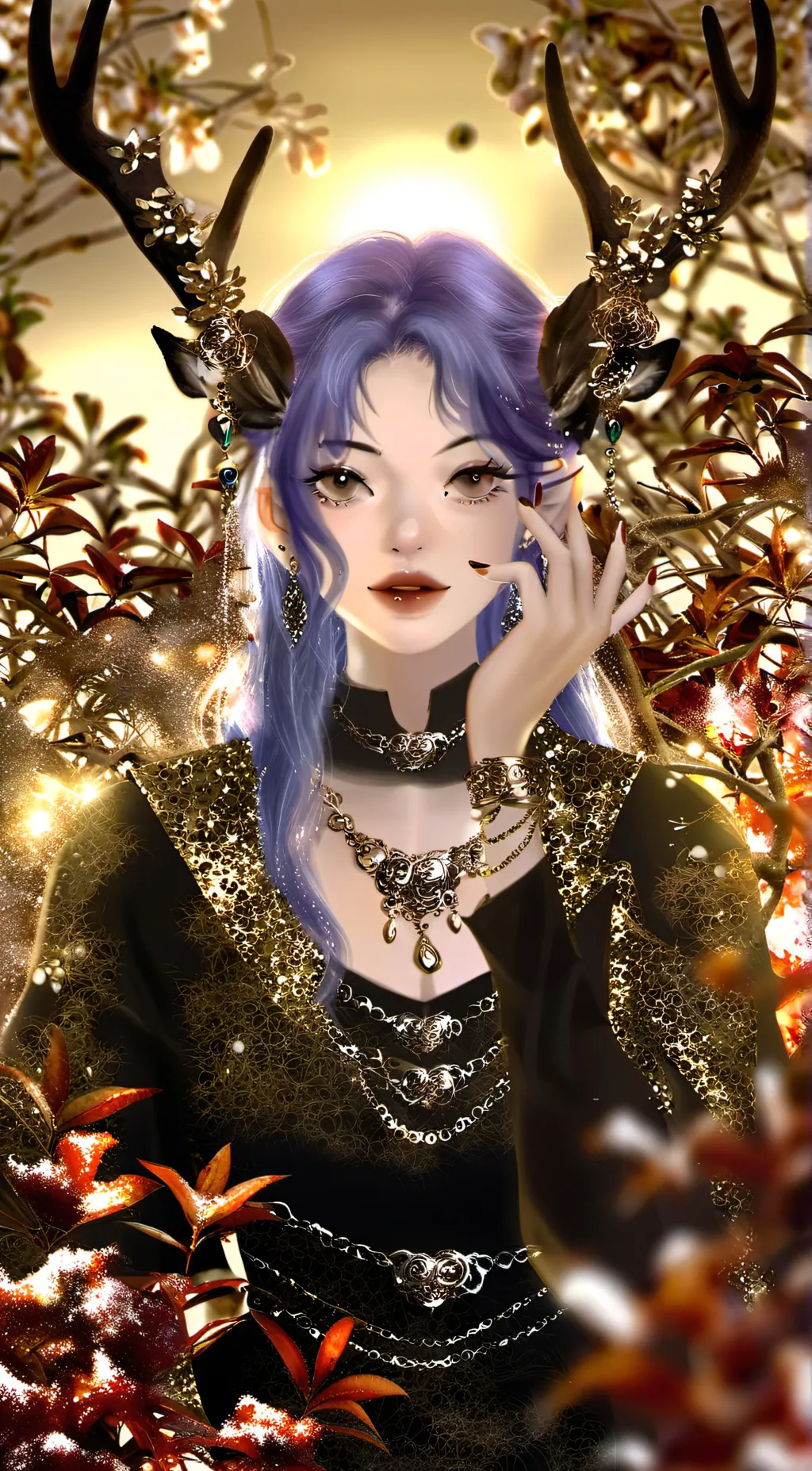 ai character: Lily background