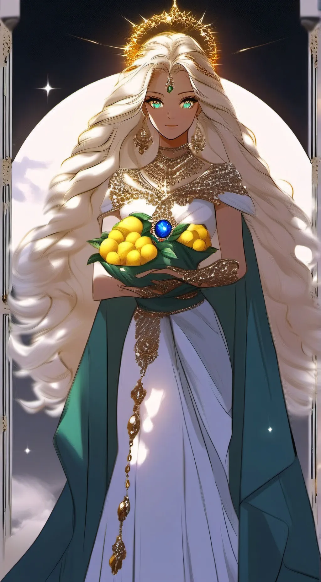 ai character: Diandra  background