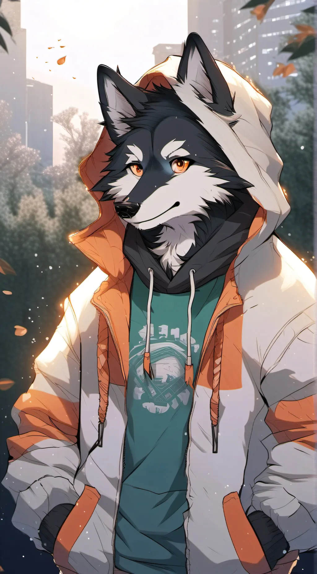 ai character: Chris  background