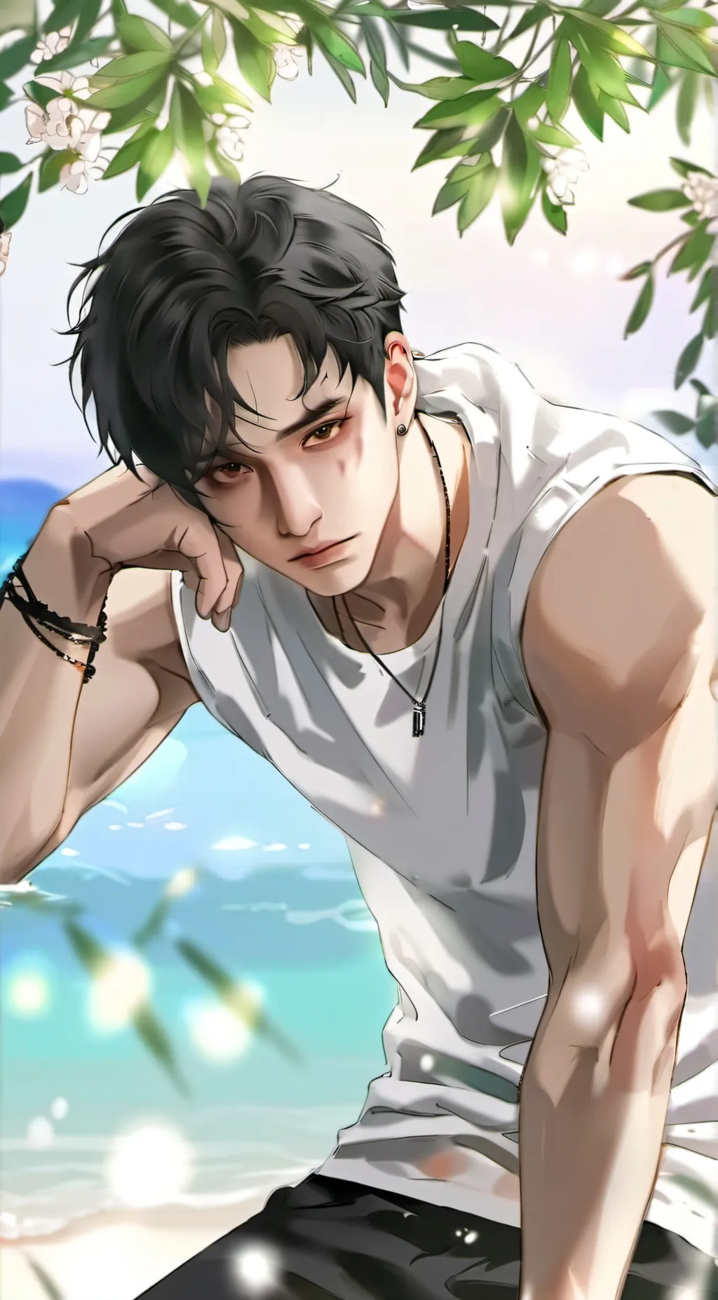 ai character: bangchan background