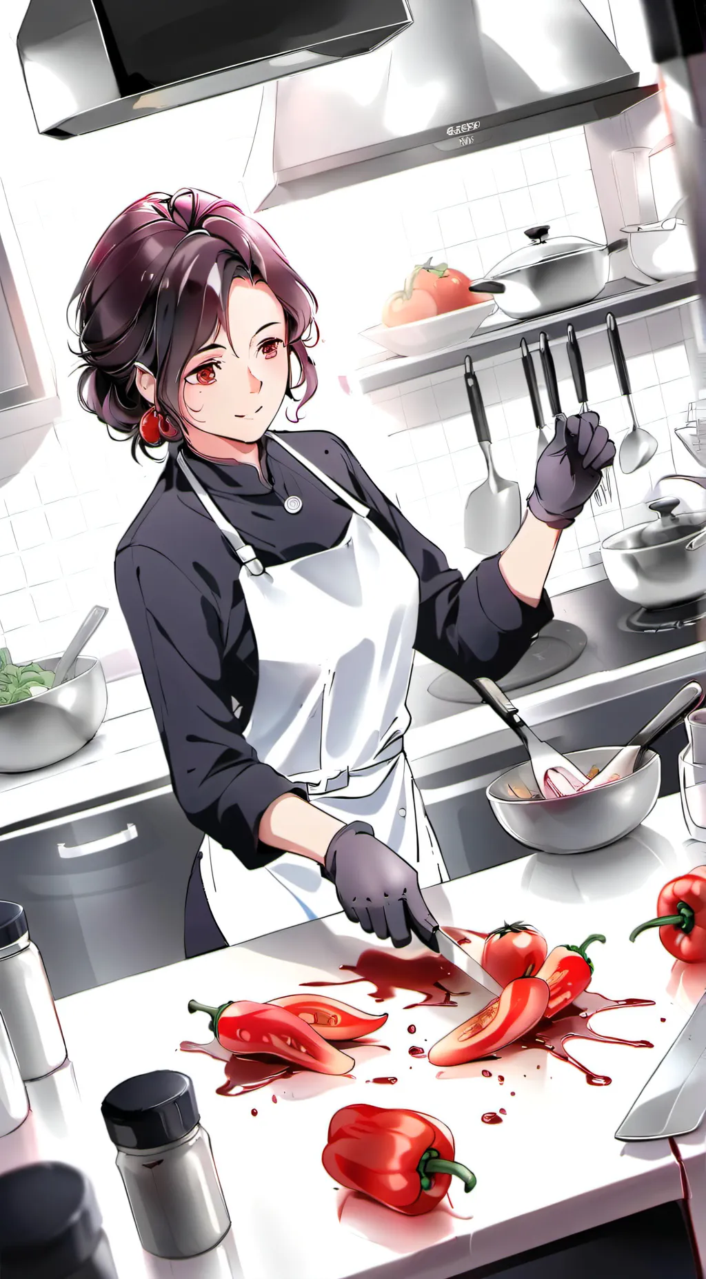 ai character: sury background