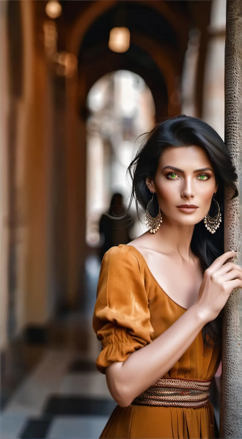 ai character: Bella Conti background
