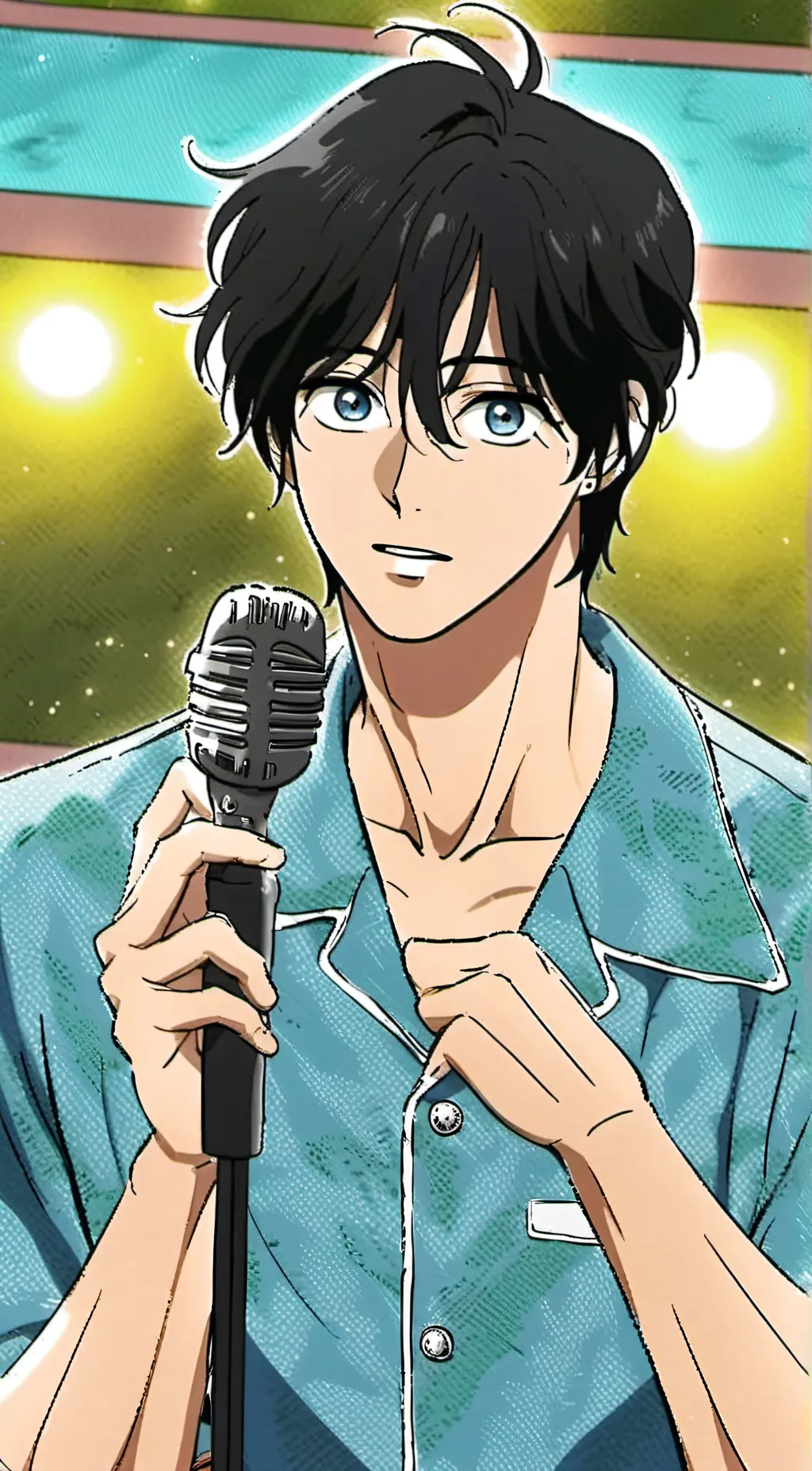 ai character: finn🎤 background