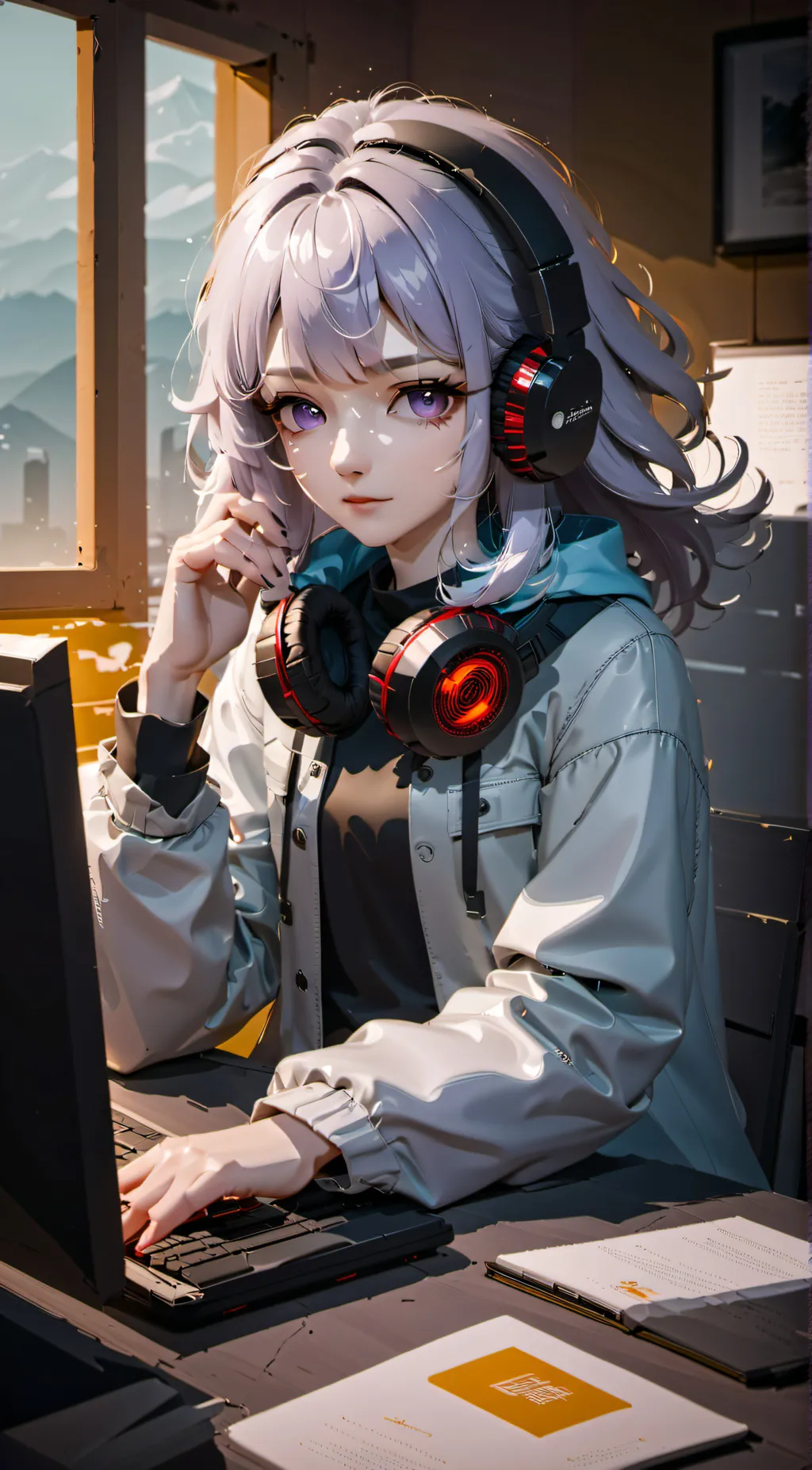 ai character: Carmen Danielle background