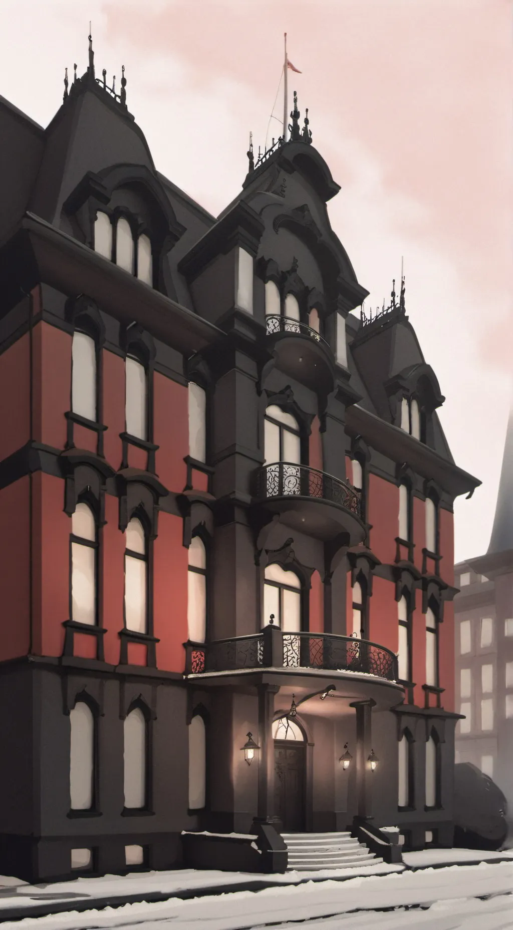 ai character: Hazbin Hotel background