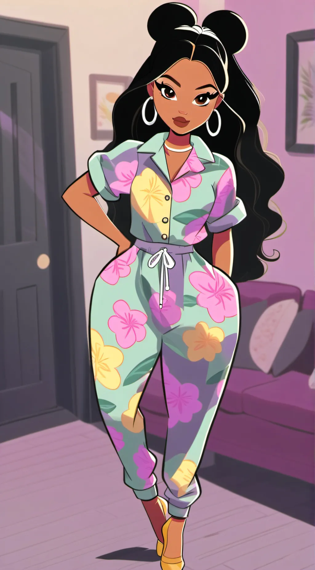 ai character: Alaya background