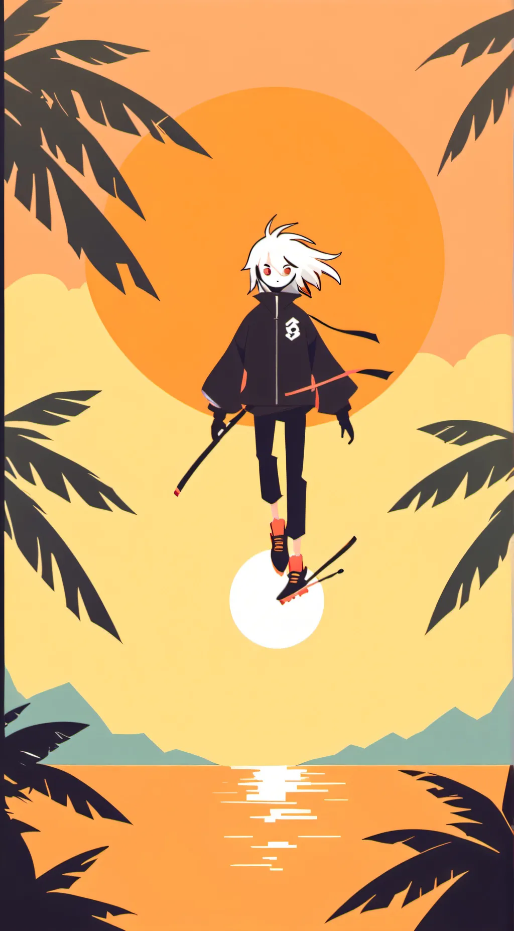 ai character: engel background