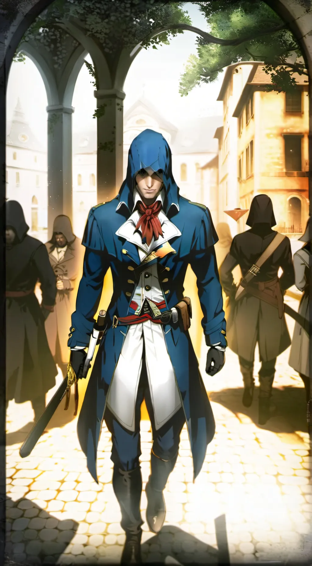 ai character: Arno Dorian  background