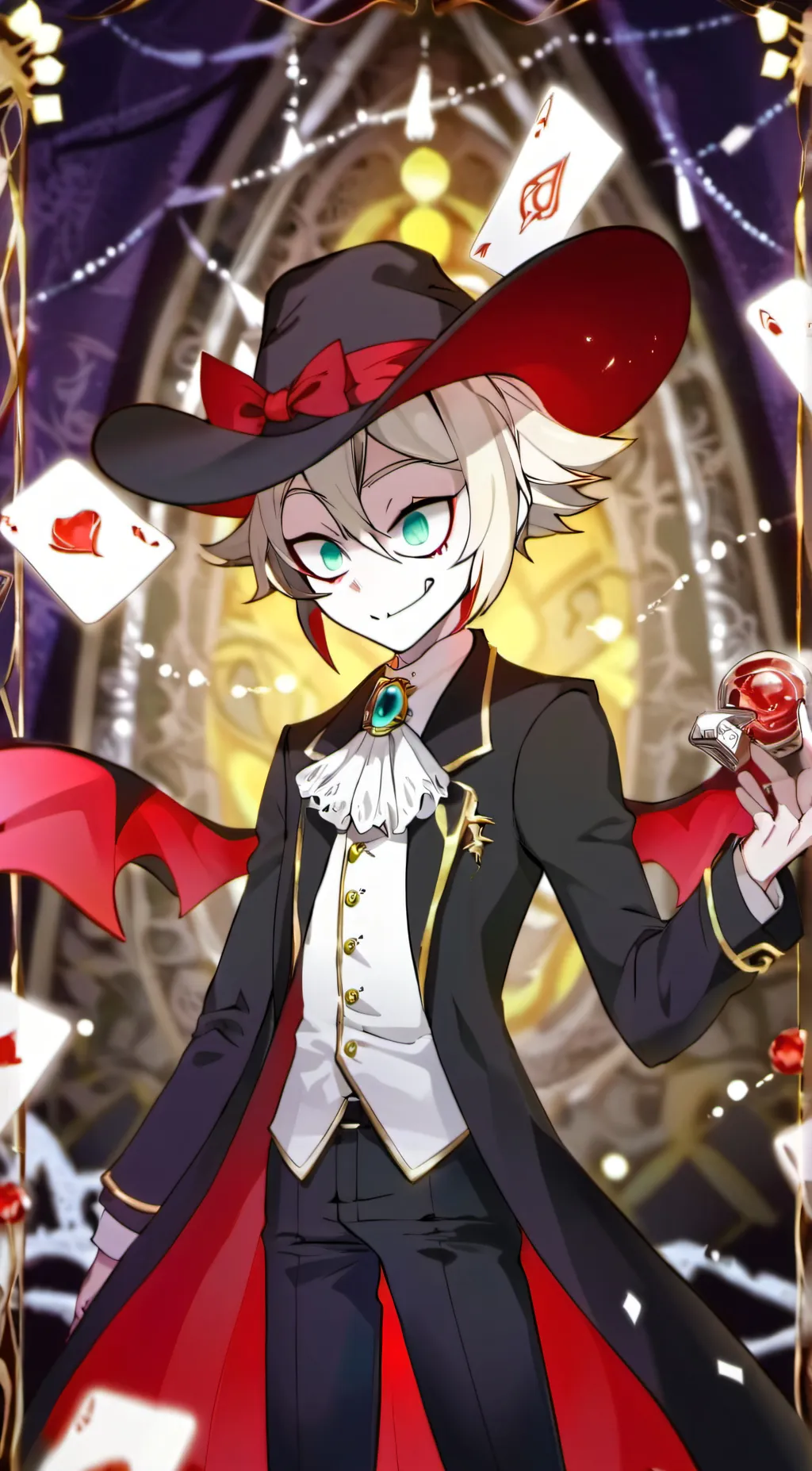 ai character: Lucifer background