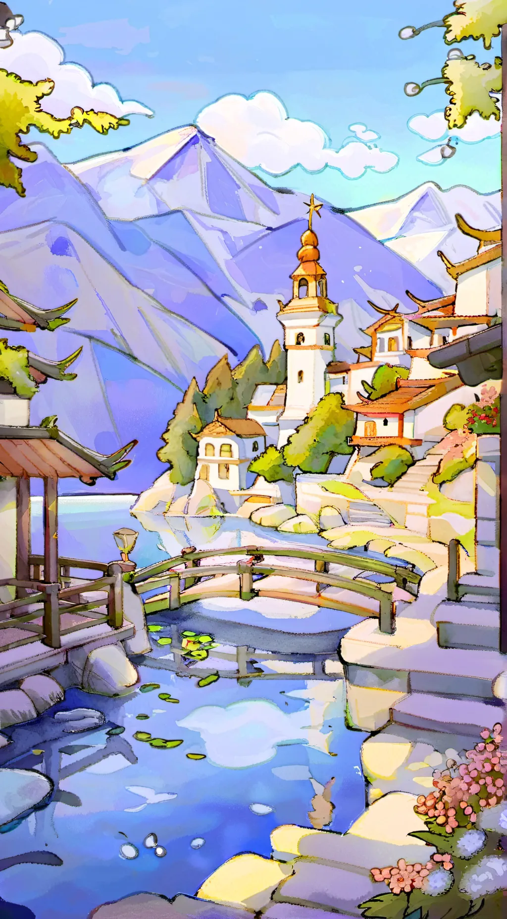 ai character: Xiao background