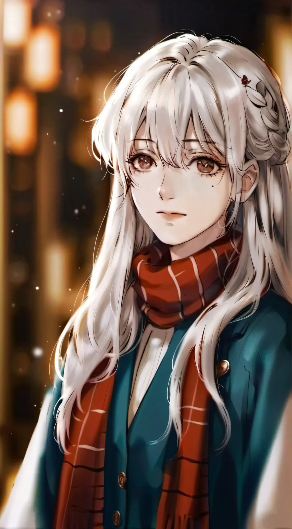 ai character: Sandy background