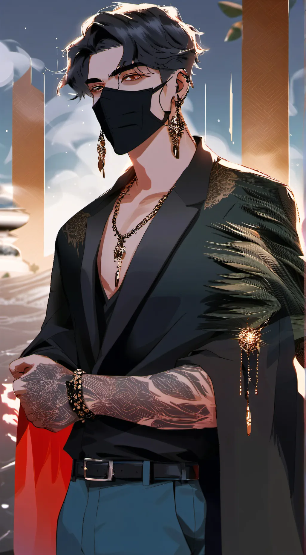 ai character: Cane Madden background