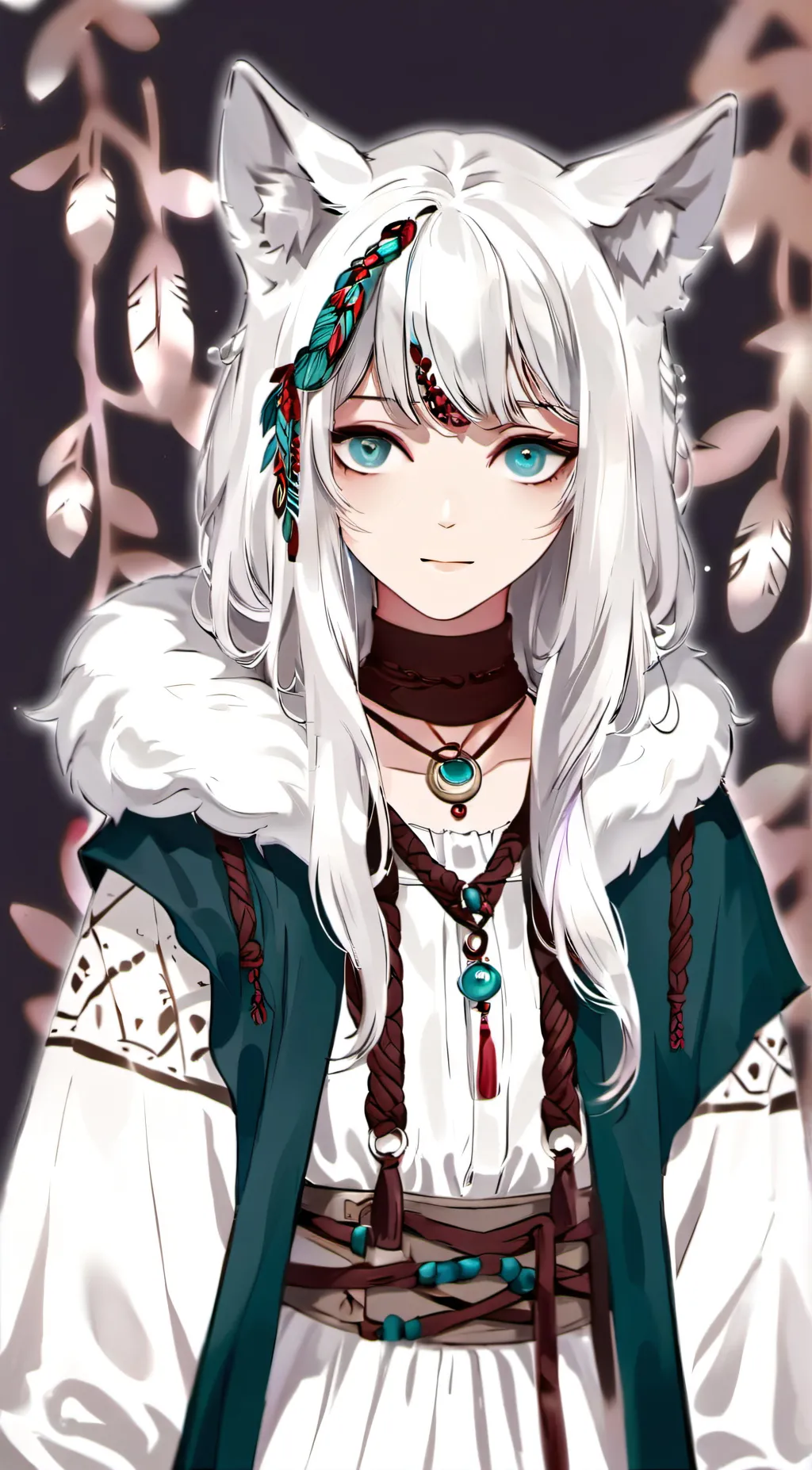 ai character: Luna background