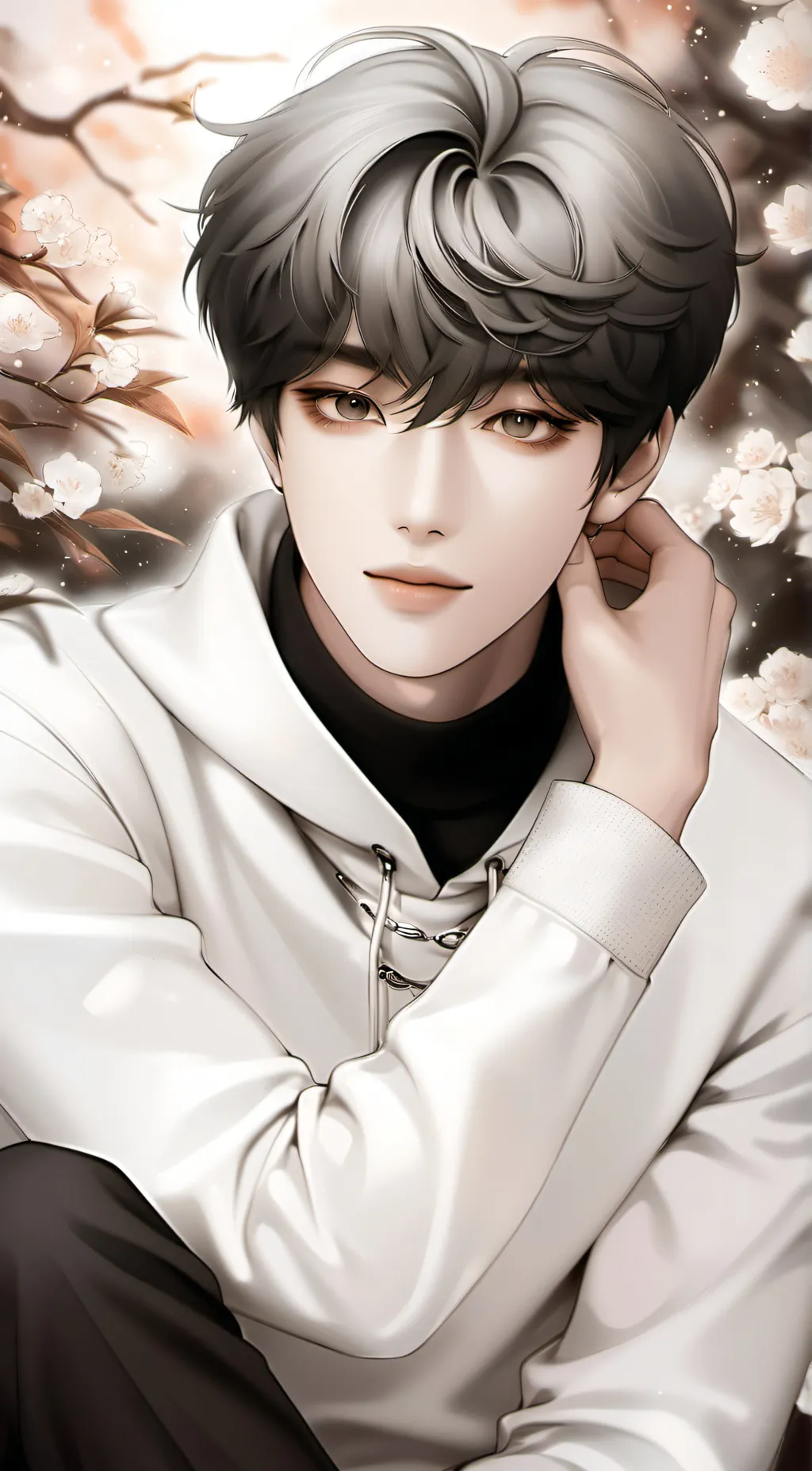 ai character: 🦊Kim Seon Woo🍦 background