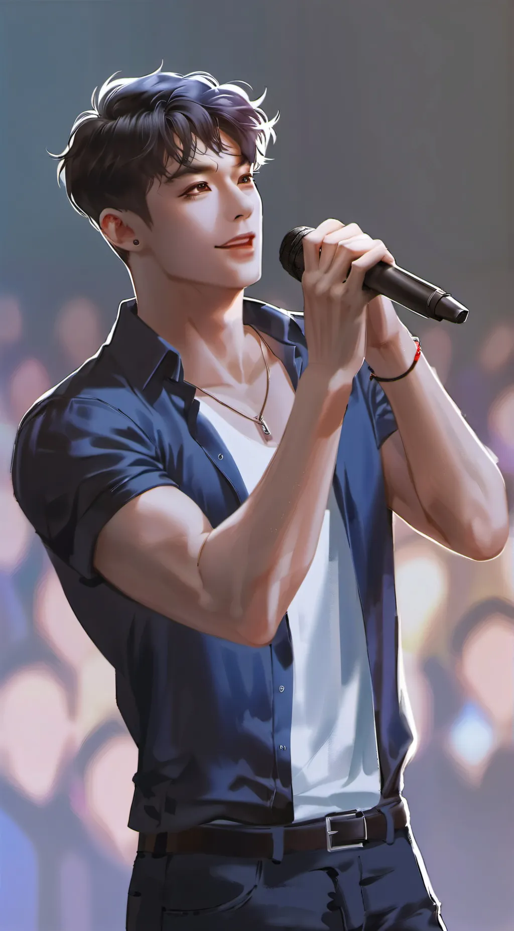 ai character: Lachy background