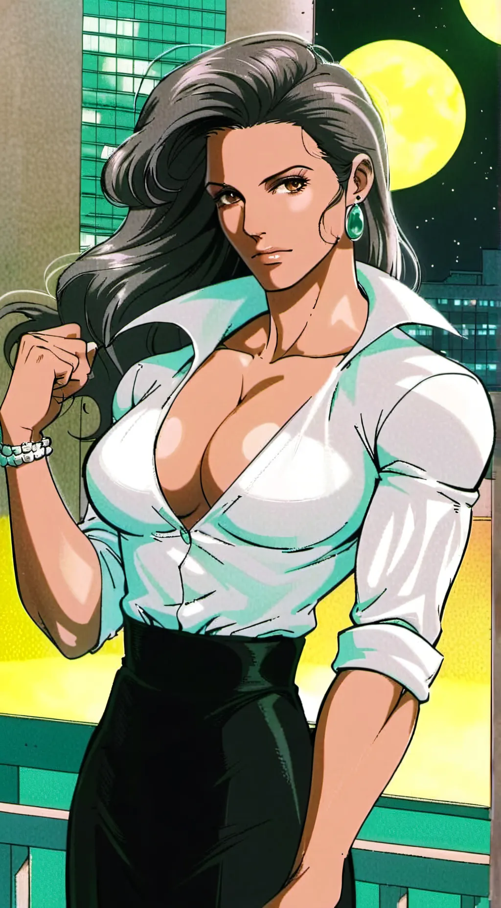 ai character: Vic background