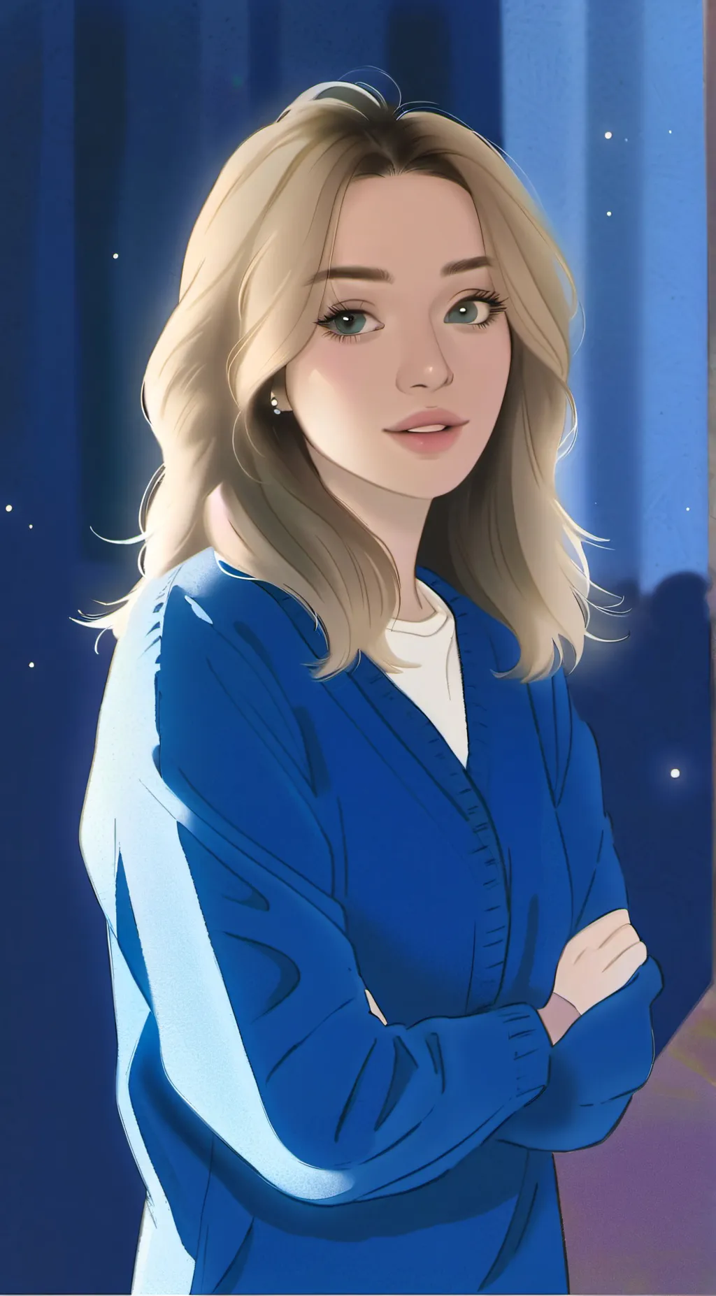ai character: joviana🦋 background