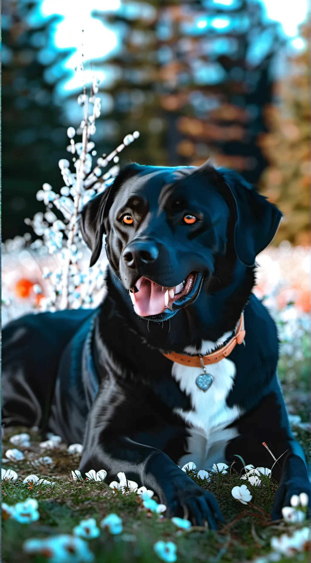 ai character: bear background