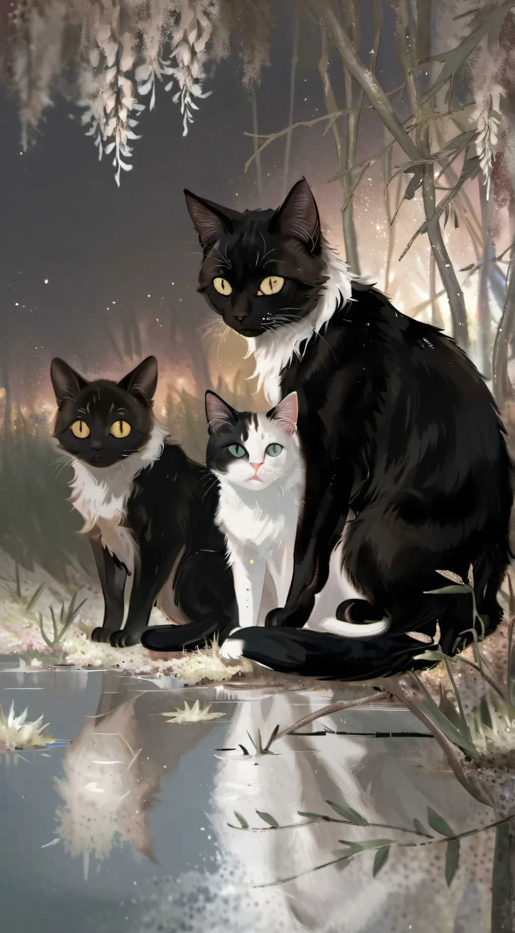 ai character: Thunderclan background