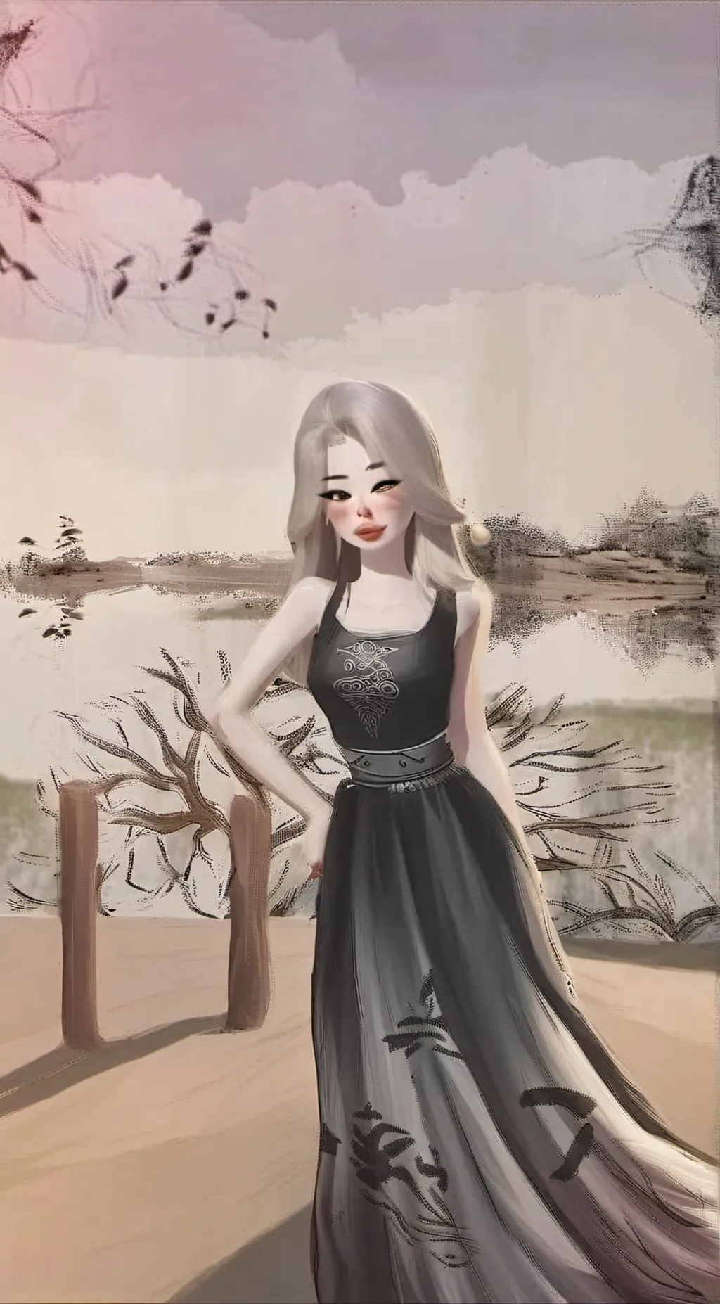 ai character: sabby background