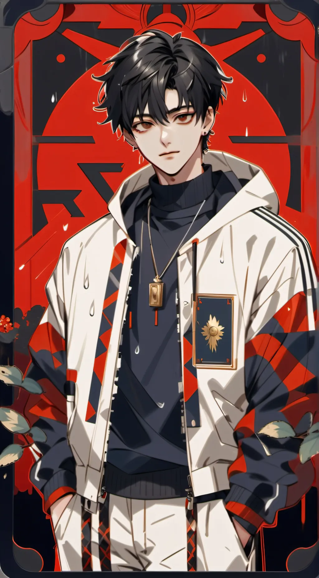 ai character: Rox  background