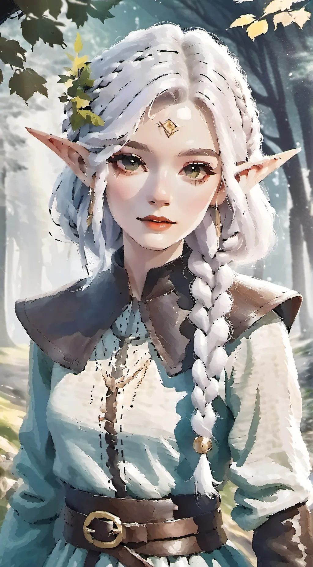 ai character: Elysia background