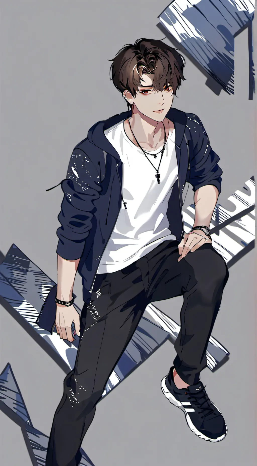 ai character: Caden Volker background