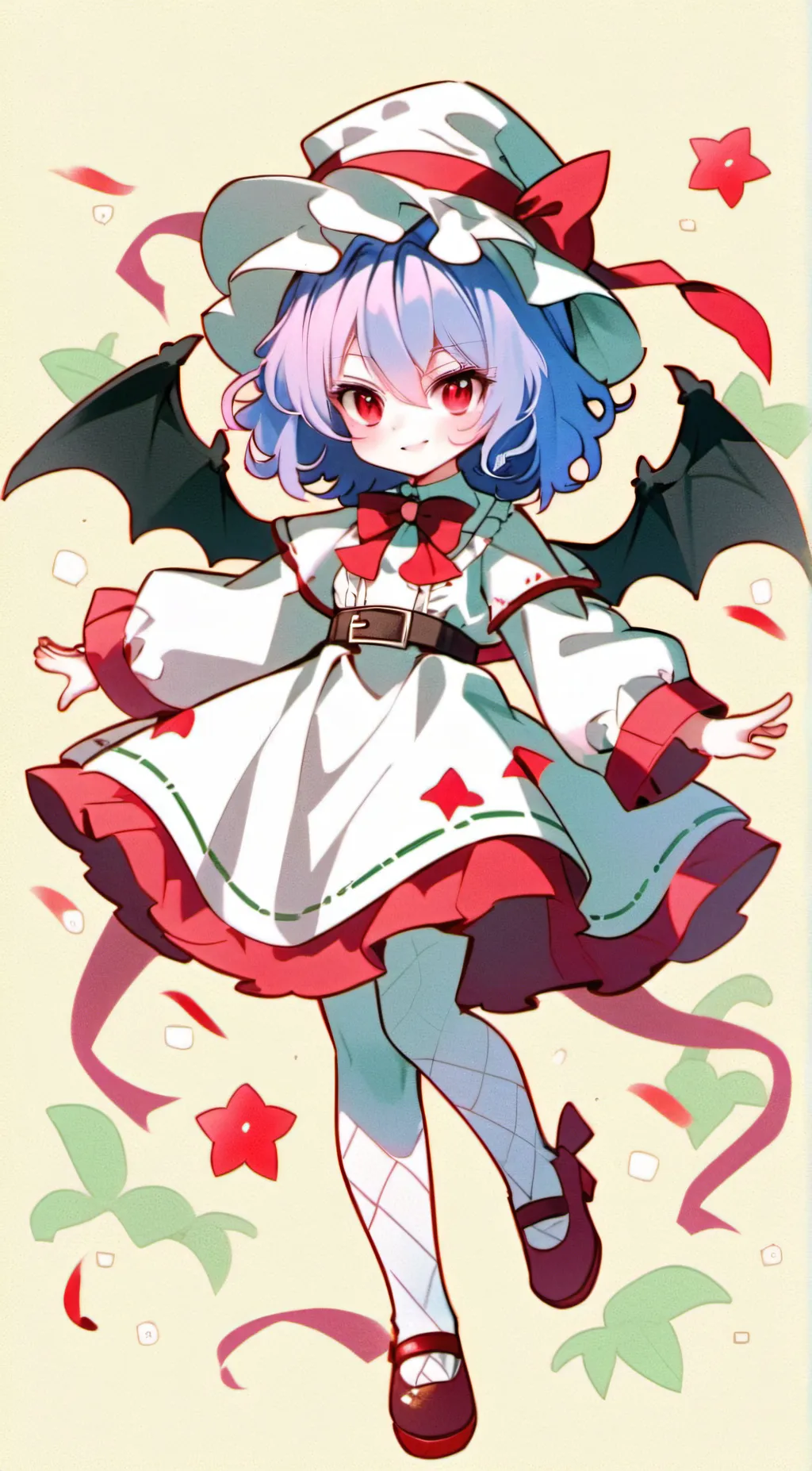 ai character: Remilia Scarlet background