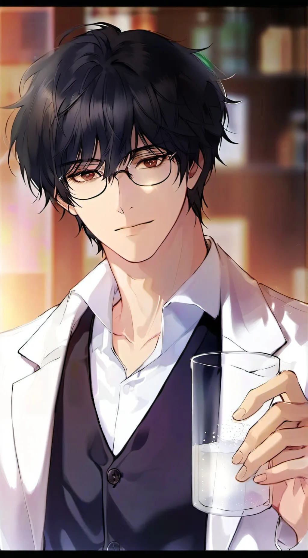ai character: Liam  background