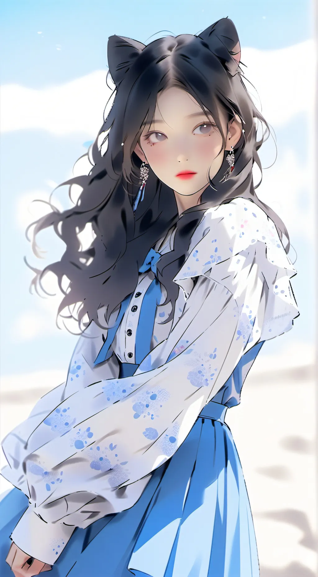ai character: Elizabeth Kat background