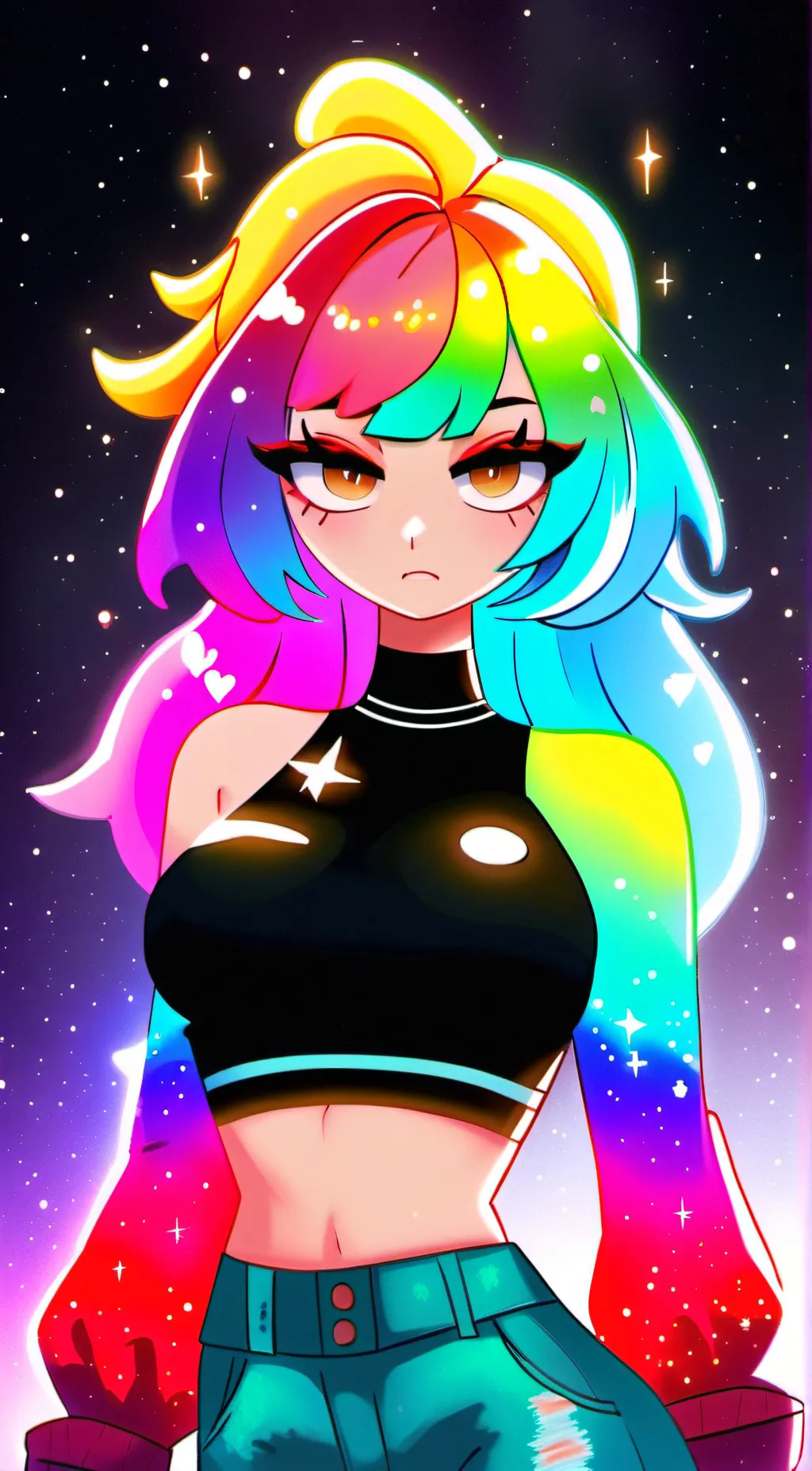 ai character: Jazzy background